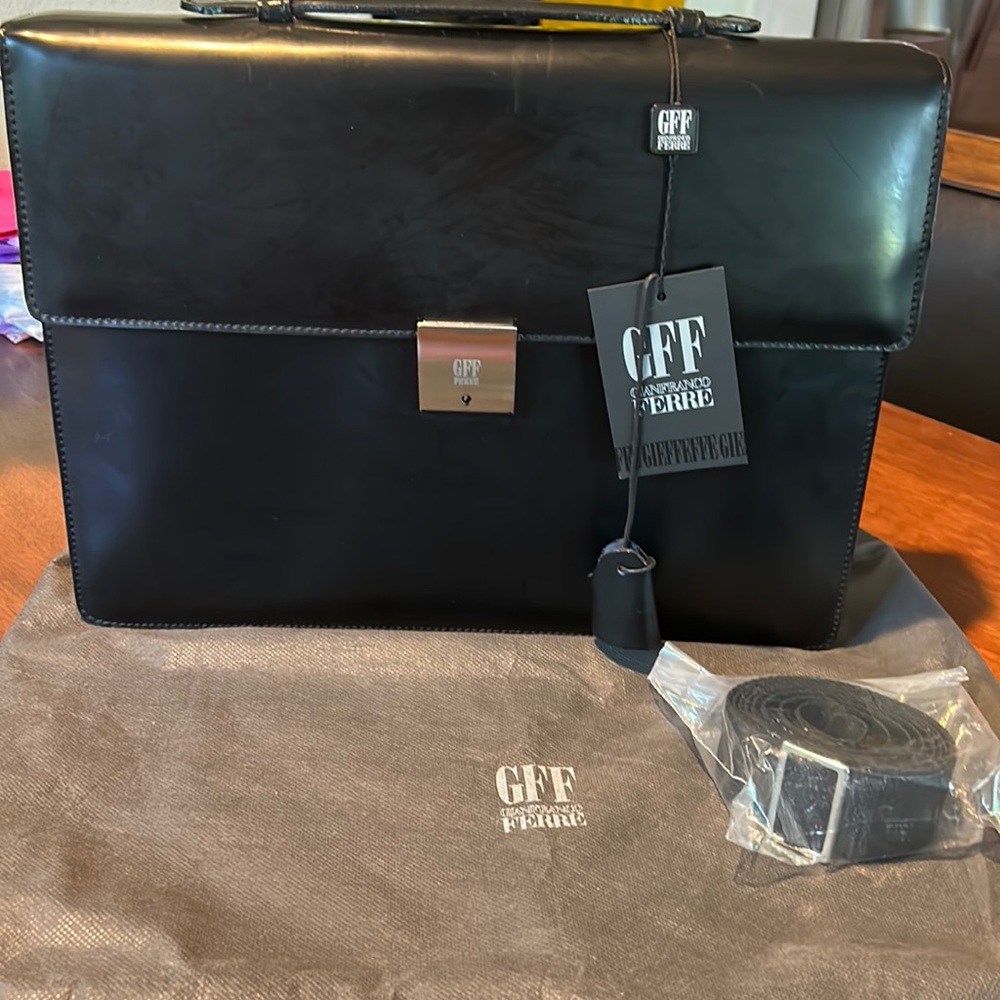 Vintage GFF Gianfranco Ferre Briefcase